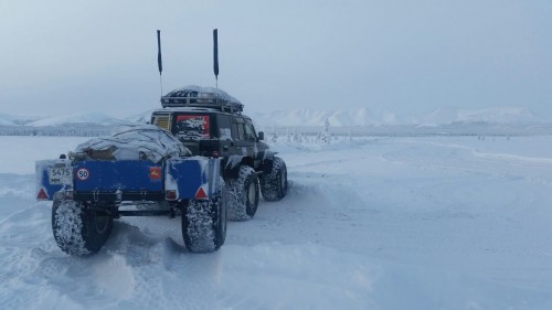 Колымские экстремалы добрались до Эвенска в Магадане « автомагадан