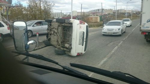 Магаданские полицейские разыскивают водителя, совершившего ДТП в Магадане &laquo; автомагадан