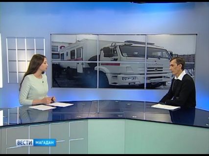 Скорую на базе шасси КАМАЗа испытали на Колыме в Магадане « автомагадан